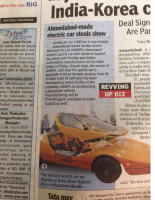Gujarat Auto Show 2015 Print Media